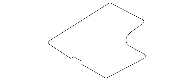 Storage Compartment Mat - Kia (84685-Q4010)