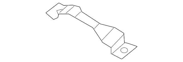 Console Assembly Rear Bracket - Kia (84692-3E000)