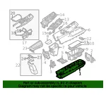 Console Base - Kia (84697-CV000CVH) - view 4