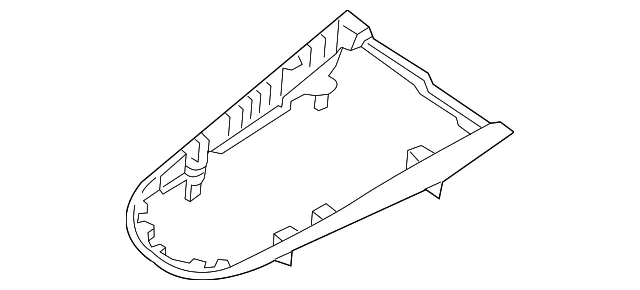 Compartment Trim - Kia (84697-M7100)