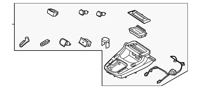 Upper Console - Kia (846P0-Q5CY0DD8)