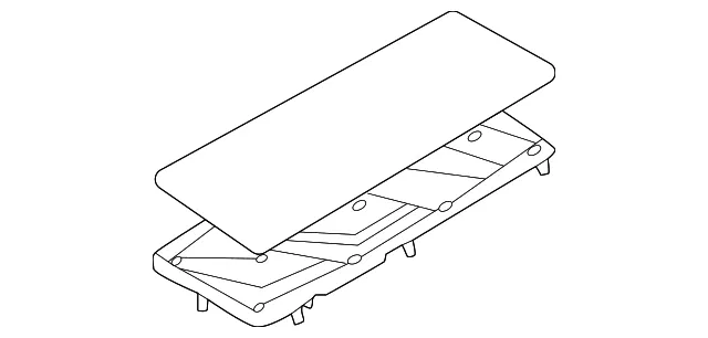 Tray Lining - Kia (846T1-CV000)