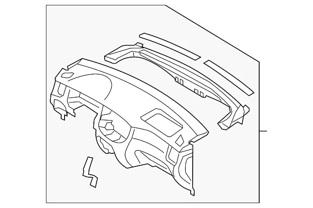 Instrument Panel - Kia (84710-1G100RU)
