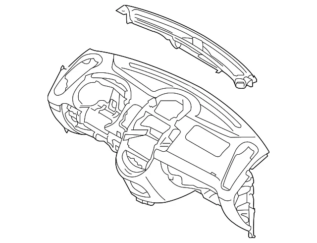 Instrument Panel - Kia (84710-2K150UP)