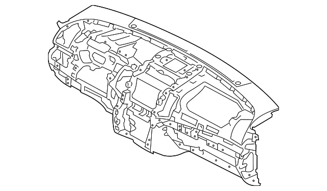 Instrument Panel - Kia (84710-2P000VA)