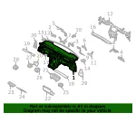 Instrument Panel - Kia (84710-3F000NF) - view 4