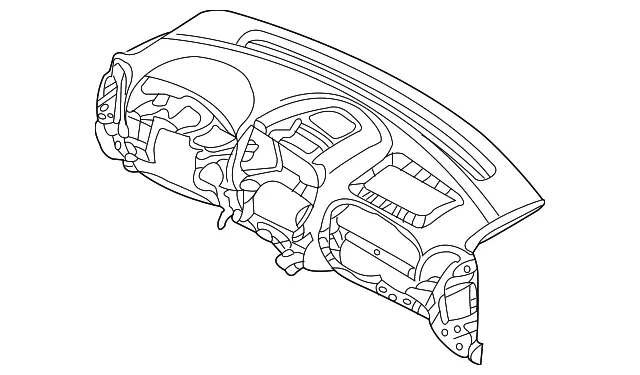 Instrument Panel - Kia (84710-4D051DP)