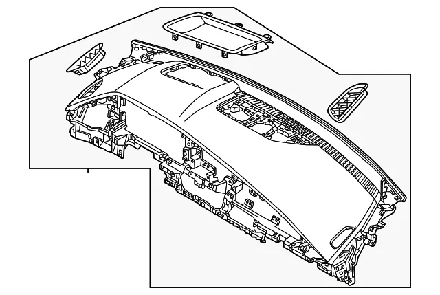 Instrument Panel - Kia (84710-AT000DFS)