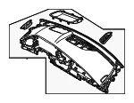 Instrument Panel - Kia (84710-AT050DFS) - view 3