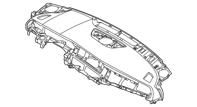 Instrument Panel - Kia (84710-F6AB0WK)