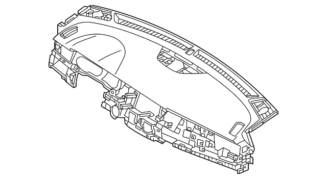 Instrument Panel - Kia (84710-G5AA0CGS)