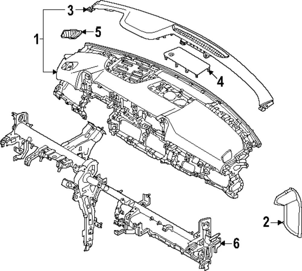 Instrument Panel - Kia (84710-GG100RBQ)