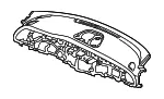 Instrument Panel - Kia (84710-J5300WK) - view 3
