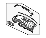 Instrument Panel - Kia (84710-P2000WK) - view 3