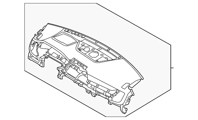 Instrument Panel - Kia (84710-Q5000WK)