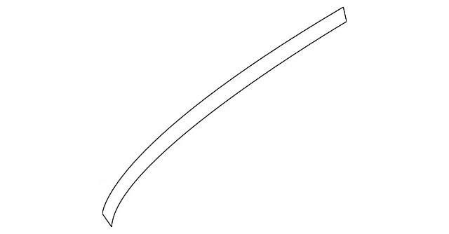 Instrument Panel Side Cover Gasket - Kia (84714-2T000)
