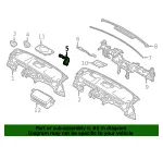 Instrument Panel Mount Bracket - Kia (84716-3T000) - view 4