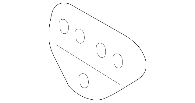 Instrument Panel Grommet - Kia (84727-3T000)