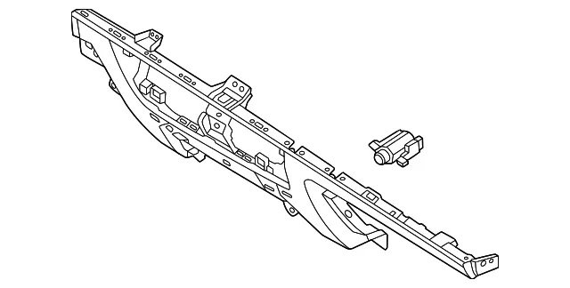Lower Dash Panel - Kia (84730-AT000CCV)