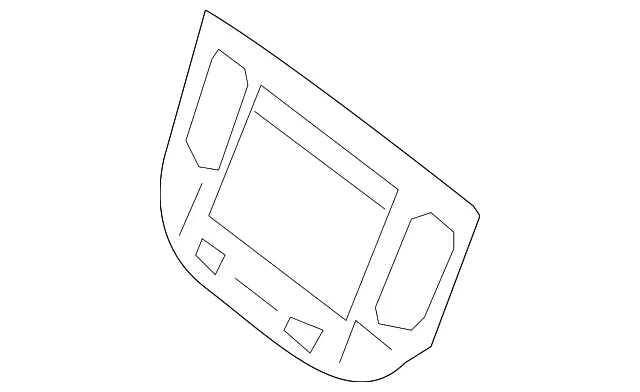 Trim Bezel - Kia (84740-1G050PH)