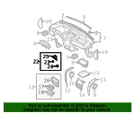 Lower Trim Panel - Kia (84750-3E001FC) - view 4