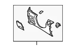 Lower Trim Panel - Kia (84750-4CAA0VA) - view 3