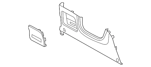 Lower Trim - Kia (84750-E4110GA6)