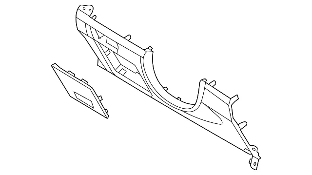 Lower Trim Panel - Kia (84750-R0200JY2)