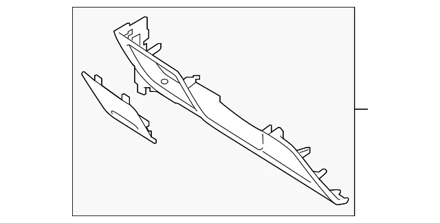 Knee Bolster - Kia (84750-S9000WK)
