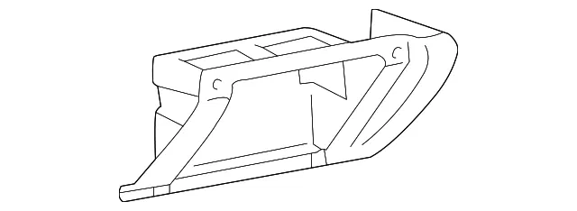 Lower Trim Panel - Passenger Side (RH) - Kia (84760-3C501BT)