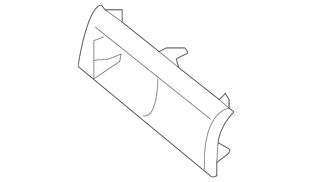 Trim Plate - Driver's Side (LH) - Kia (84760-G5000CGS)