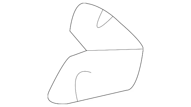 Lower Trim Panel Bracket - Passenger Side (RH) - Kia (84761-38700)