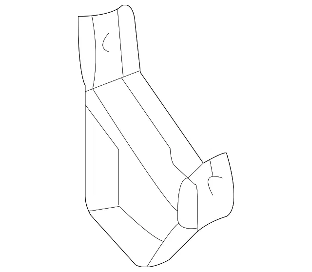 Lower Trim Panel Bracket - Passenger Side (RH) - Kia (84765-38500)