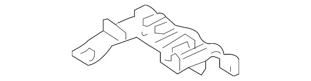 Instrument Panel Support Bracket - Kia (84845-3F000)