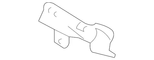 Instrument Panel Guide Bracket - Kia (84860-3F000)