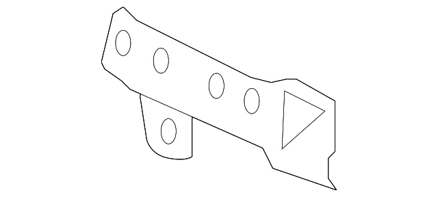 Instrument Panel Guide Bracket - Kia (84860-3F005)