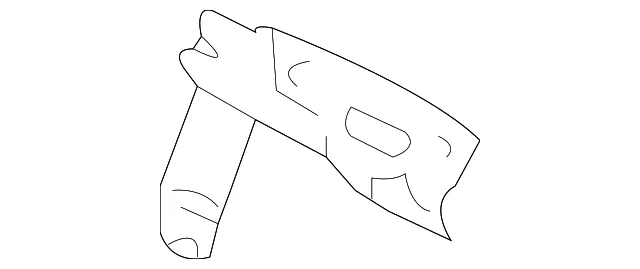 Instrument Panel Guide Bracket - Kia (84861-3F000)