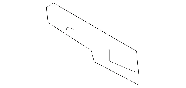 Instrument Panel Guide Bracket - Kia (84862-3F005)