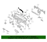 Instrument Panel Guide Bracket - Kia (84863-3F000) - view 4