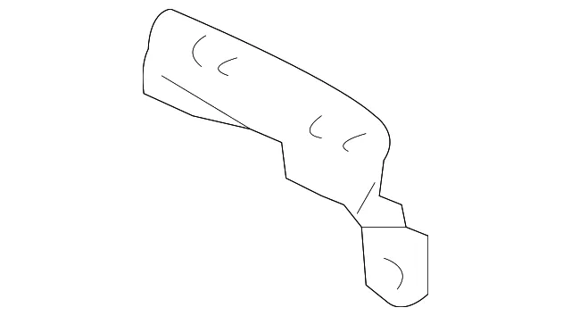 Instrument Panel Guide Bracket - Kia (84864-3F000)