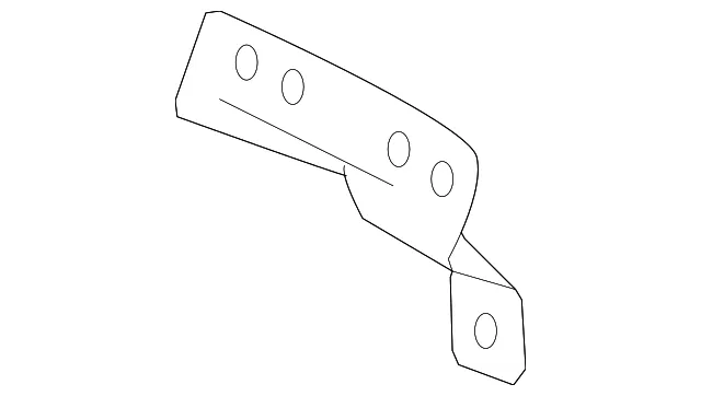Instrument Panel Guide Bracket - Kia (84864-3F005)