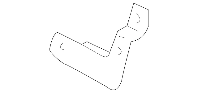 Instrument Panel Support Bracket - Kia (84867-3F000)