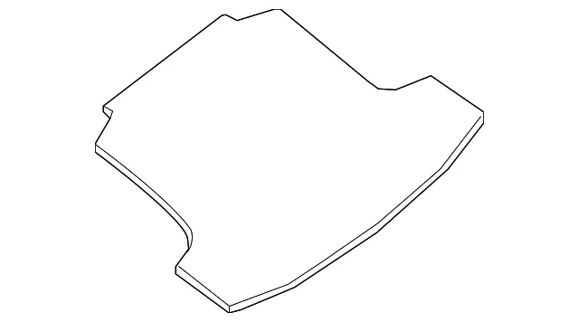 Trunk Carpet - Nissan (84902-3TA0B) - view 2