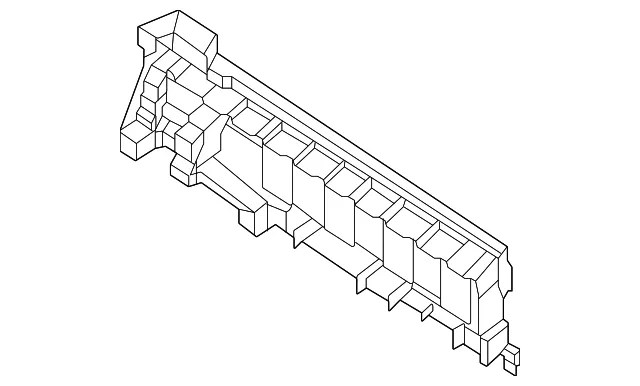 Luggage Trim Bracket, Left - Nissan (84929-7LF0A)