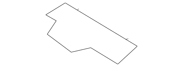 Lower Trim Panel Bracket - Driver's Side (LH) - Nissan (84939-3VA2A)