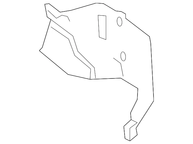 Trunk Side Trim - Passenger Side (RH) - Nissan (84940-3SG0B)