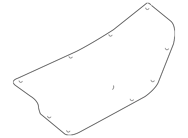 Trunk Lid Finisher - Nissan (84966-9KS1A)