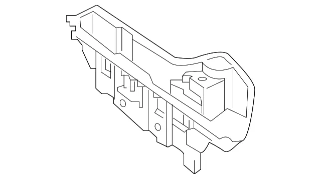 Storage Compartment - Driver's Side (LH) - Nissan (84976-5AA1A)