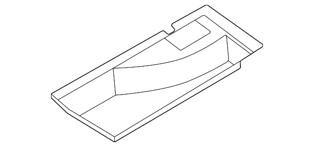 Floor Storage Compartment - Nissan (84985-7JA0A)