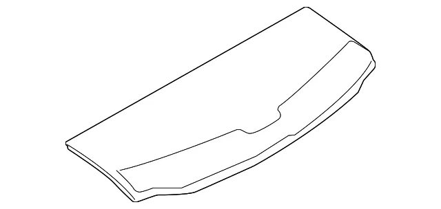 Floor Storage Compartment Lid - Nissan (849B8-4BC1D)